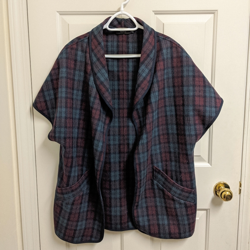 Talula Wool Blend Laverton Poncho
